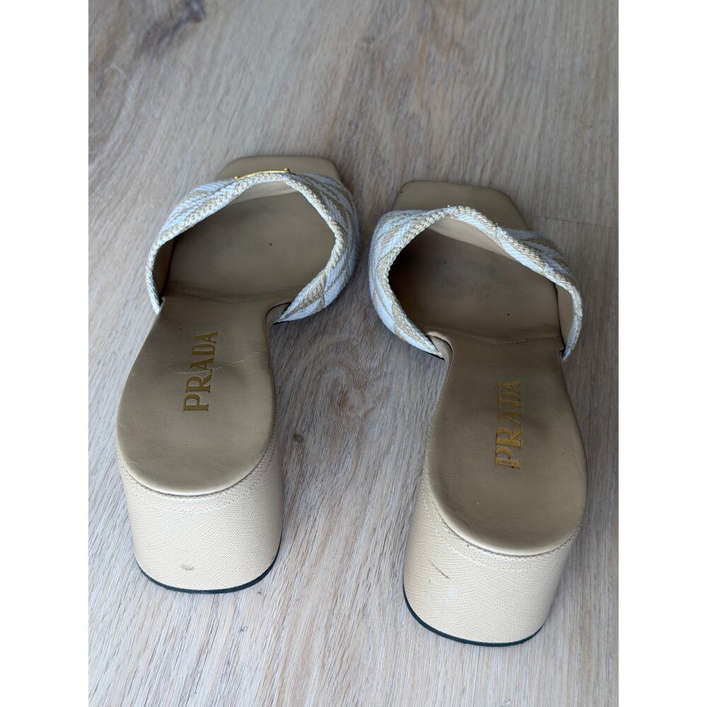 Prada - Geometric Sandals - Picture 5 of 5